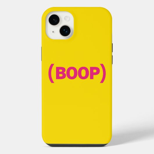 (BOOP) iPhoneケース iPhone 14 Plusケース (裏面)