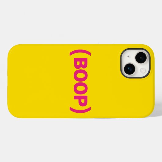 (BOOP) iPhone Case-Mate iPhoneケース (裏面 (横))