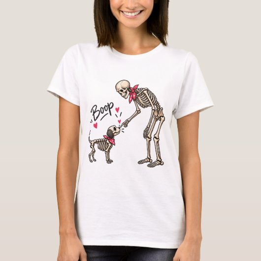 Boop Skeleton Love T‑Shirt Tシャツ (正面)