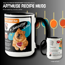 BOOPS BEST RUB -SMOOTH CHOW アートミューズレシピ マグカップ