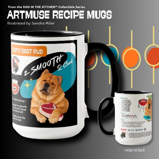 BOOPS BEST RUB -SMOOTH CHOW アートミューズレシピ マグカップ