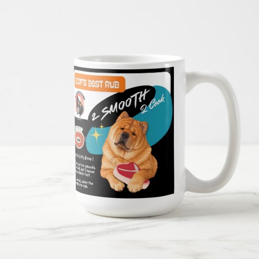 BOOPS BEST RUB -SMOOTH CHOW 美食レシピ コーヒーマグカップ (右)