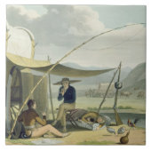 Boorの家族の停止は、「アフリカScからの17をめっきします タイル (正面)