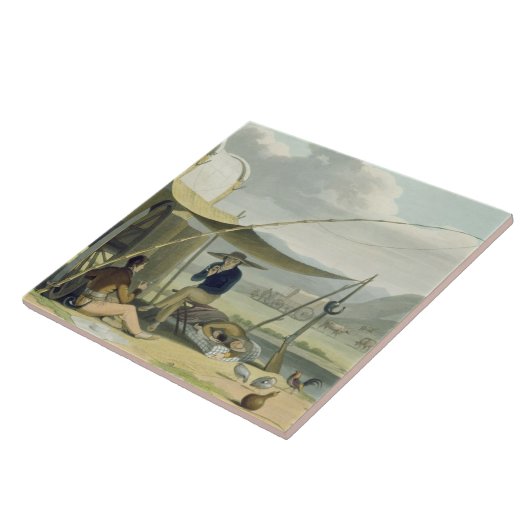 Boorの家族の停止は、「アフリカScからの17をめっきします タイル (側面)