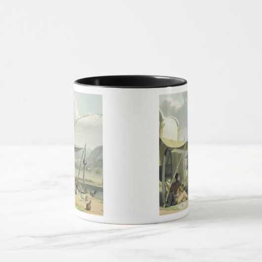 Boorの家族の停止は、「アフリカScからの17をめっきします マグカップ (中央)