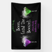 Boosとブーツアダルトハローウィンパーティ 横断幕 (縦)