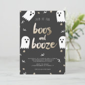 BOOSとBOOZEハローウィンパーティ 招待状 (スタンド正面)