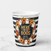 Boosのハローウィンパーティ用品のカスタム場合 紙コップ (裏面)