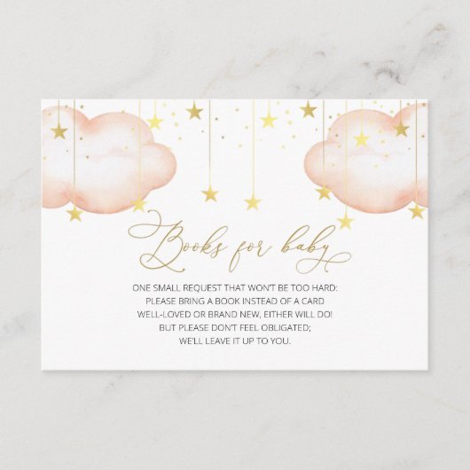 Boosベビーインサート、Twinkle Twinkle Little Star エンクロージャーカード (正面)