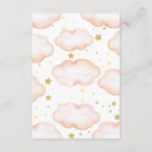 Boosベビーインサート、Twinkle Twinkle Little Star エンクロージャーカード (裏面)