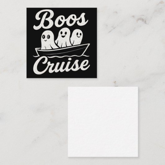 Boos cruise  スクエア名刺 (正面/裏面)