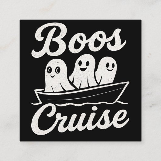 Boos cruise  スクエア名刺 (正面)