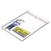 Boost Academy Sharksノートブック ノートブック (左側)