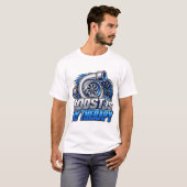 Boost Is My Therapy Turbo Car Enthusiast Tシャツ (正面フル)