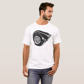 BoostGear.com著ターボ大きいTシャツ Tシャツ (正面フル)