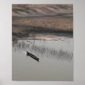 Boot Myanmar Beach Wall Art & Décor Design ポスター (正面)