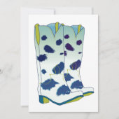 Boot Scoot Blank Card (Blue/Green) カード (正面)