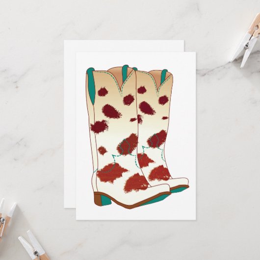 Boot Scoot Blank Card (Enhanced) カード (正面/裏面インサイチュ)