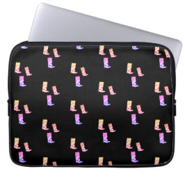 Boot Scoot Laptop Sleeve (Black) ラップトップスリーブ