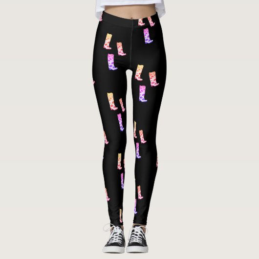 Boot Scoot Leggings (Black) レギンス (正面)