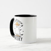 Boot Scootin Spooky, Cute Spooky, Halloween Gift, マグカップ (正面左)