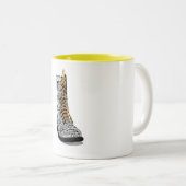 Bootblackのコーヒー・マグ2の調子のハート ツートーンマグカップ (正面右)