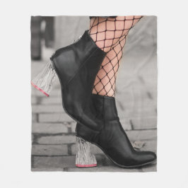 Booted & Bold Fleece Blanket フリースブランケット