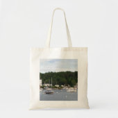 Boothbay港の予算のトートのボート トートバッグ (正面)