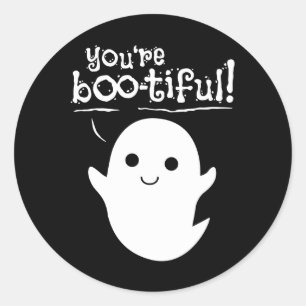 bootiful幽霊です ラウンドシール