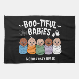 Bootiful Babies 産婦人科 Halloween  キッチンタオル