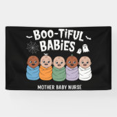 Bootiful Babies 産褥期 母乳育児 ハロウィン 横断幕 (横)