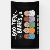 Bootiful Babies 産褥期 母乳育児 ハロウィン 横断幕 (縦)