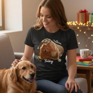 Bootleg Dog Pet Photo 90s Retro Vintage Paws Desig Tシャツ