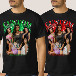 Bootleg I Love My Hot GiralハートGF 1BK6 Tシャツ