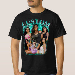 Bootleg I Love My Hot GiralハートGF 1BK8 Tシャツ