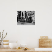 Bootleg Liquor Raid, 1923.ヴィンテージ写真 ポスター (キッチン)