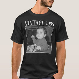 Bootleg Vintage Happy Birthday Photo Family 2B1 Tシャツ