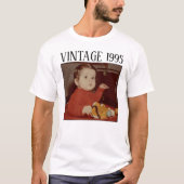 Bootleg Vintage Happy Birthday Photo Family 2W2 Tシャツ (正面)