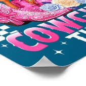 Boots And Bling It's Cowgirl Thing Black History G ポスター (角)