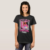 Boots And Bling It's Cowgirl Thing Black History G Tシャツ (正面フル)