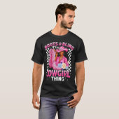 Boots And Bling It's Cowgirl Thing Black History G Tシャツ (正面フル)