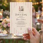 Boots and Bubbles Country Chic Bridal Shower 招待状