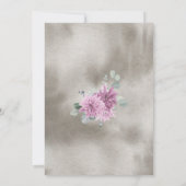 Boots and Bubbly Bridal Shower Champagne Glass 招待状 (裏面)