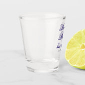 Boots & Bubble bachelorette party name purpleplace ショットグラス (左)