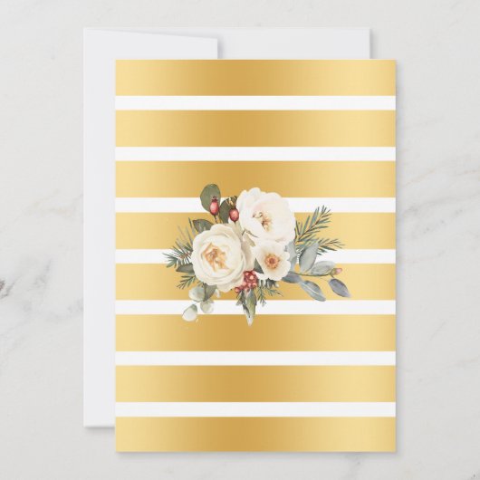 Boots Bubbles & Brews Winter Bridal Shower 招待状 (裏面)