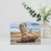 Boots from North Dakota ポストカード (スタンド正面)