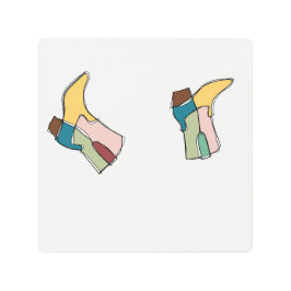 Boots in the Air  メタルプリント