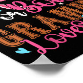 Boots Or Bows Grammy Loves You Gender Reveal Party ポスター (角)