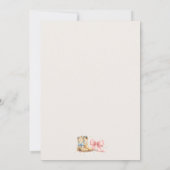 Boots or Bows Western He Or She Gender Reveal  招待状 (裏面)