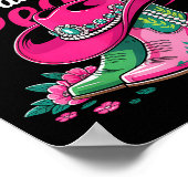 Boots To The Ground Nk Cowgirl  ポスター (角)